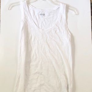 {old navy} white tank top